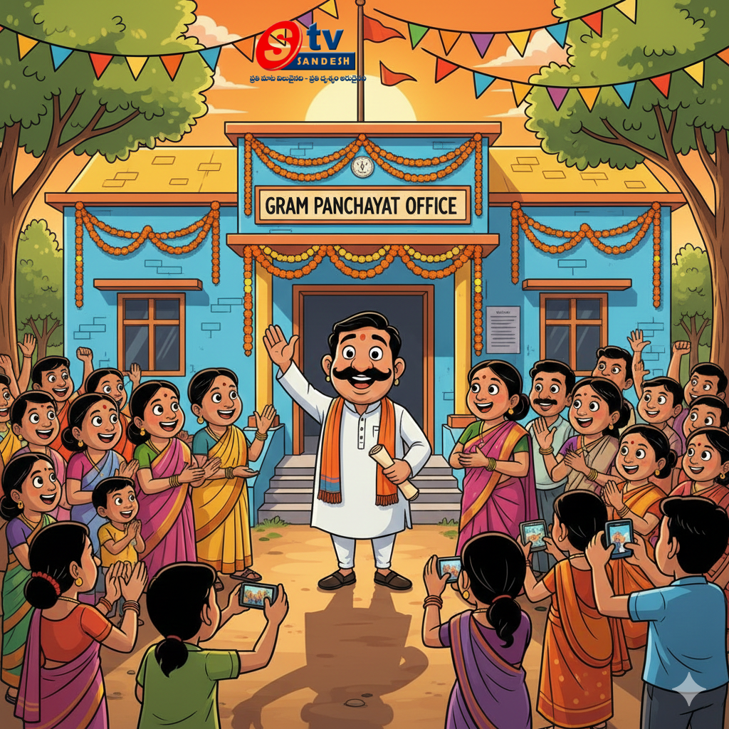 కొత్త సర్పంచుల ప్రమాణ స్వీకారం నేటికి (డిసెంబర్ 22) వాయిదా